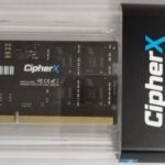 CX16GBPC5SU48.jpg. 16GB CipherX Professional Series, DDR-5 SODIMM, 4800Mhz CL36, Notebook Memory Module