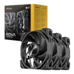 NOVA-120-3PK_wr_01.jpg. Antec NOVA 120 PWM Fan 3 Pack with Speed Controller - Black