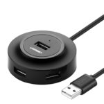 CR106-20277-WR-02.jpg. UGREEN 4-IN 1 USB 2.0 Hub (20777) - Black