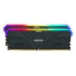 GAMSW532GB6000C38BDC-WR-01.jpg. Geil Gemini RGB 32GB KIT(2X16GB) 6000MHz DDR5 Desktop Gaming Memory - Grey