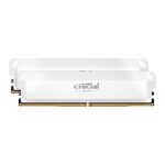 CP2K16G60C36U5W_CRUCIAL-PRO-32GB-6000-DDR5-DIMM-OC. Crucial Pro DDR5 6000MHz 32GB Overclocking Memory Kit – White