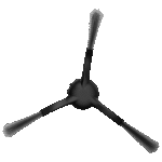 ARCSB4. Side brush for ARC0004S, ARC0007S, ARC0008S, 2pcs per pack