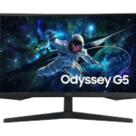 LS27CG552EUXEN_default.png. Samsung Odyssey G55 Gaming Curved 1000R Borderless 27" QHD Monitor- Open Box