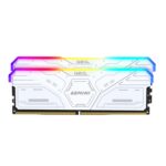 GAMSW532GB6000C36CDC_GeIL-Gemini-RGB-32GB-DDR5-600. GeIL Gemini RGB 32GB DDR5 6000MHz Desktop Gaming Memory Kit (2 x 16GB) – White