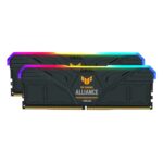 GAMST532GB6000C36CDC_GeiL-Gemini-TUF-RGB-32GB-DDR5. GeiL Gemini TUF RGB 32GB DDR5 6000MHz Desktop Gaming Memory Kit (2 x 16GB) – Grey
