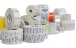 26205229_0197336290.png. Zebra 1600 Standard Wax Ribbon | 110mm x 450m | 25mm Core for ZT Series