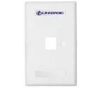 LB-FM1 #3. Linkbasic One Port Faceplate 115 x 70mm