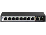 SPS-8G2G.jpg. Scoop 10 Port Gigabit Ethernet Switch with 8 AI PoE and 2 Uplink Ports