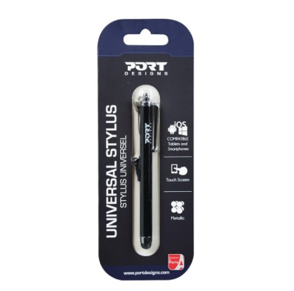 siproduct-366214-593163-8651e904cbe42b7fb50f6592f50f706650bdc3fb 180627 #7. Port Connect Universal Stylus Pen for Tablets and Smartphones - Black