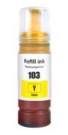 EGT103Y #1. Star - Ink Compatible Epson 103Y 70ml Yellow Ink Bottle