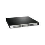 dgs121052mp.jpg. D-Link 48 PoE 10/100/1000 ports + 4 SFP ports Metro Switch