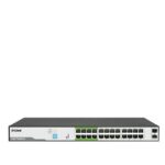 95551087_1876703757.jpg. D-Link 26-Port 10/100/1000Mbps Unmanaged Gigabit Long Range PoE Switch (24x PoE ports + 2x SFP uplink ports)