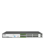95551087_1876703757.jpeg. D-Link 26-Port 10/100/1000Mbps Unmanaged Gigabit Long Range PoE Switch (24x PoE ports + 2x SFP uplink ports)