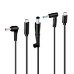 WX-NC102_wr_01.jpg. Winx Link Simple Type C to HP Charging Cables