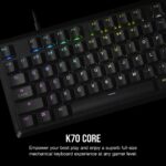 f1a0ff0d1f987cb2aa9f1b84c37ba1cb.webp. CORSAIR K70 CORE RGB Mechanical Gaming Keyboard - CORSAIR Red Linear Switches