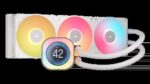9c1939d3df4a11bd6ea6c89e80b5ba69f8eca427.webp. CORSAIR iCUE LINK TITAN 240 RX LCD White AIO; 240mm Radiator; Liquid CPU Cooler