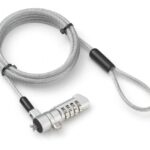 lkcp-6931 mecer 4-dial notebook nano. / T-Bar Compatible CABLE LOCK.