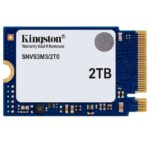 kingston_snv3sm3-2t0.jpg. Kingston 2000G NV3 M.2 2230 PCIe 4.0 NVMe SSD