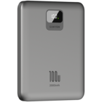 240918140024312507.jpg. CANYON power bank PB-2008 LED FLAT 20000 mAh PD100W QC3.0 Dark Grey