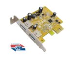 AC-SIUSB2302+L #2. Sunix USB2302 2-Port USB 3.0 PCI Express Card - Incl. Low-Profile Bracket