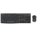 KM-L295C #2. Logitech MK295 Silent Wireless Keyboard and Mouse Combo - Graphite