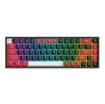 RD-K631RGB-PRO-BRW #2. Redragon K631 Castor Pro 65% Wireless RGB Mechanical Gaming Keyboard - Black/Red