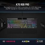 97179314_4704032681.png. Corsair K70 RGB Pro Mechanical Gaming Keyboard | Cherry MX Speed Silver