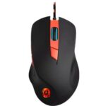 CND-SGM03RGB #13. Canyon Eclector GM-3 Wired RGB Gaming Mouse - Black/Orange