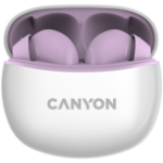 CNS-TWS5PU. Canyon TWS-5 Wireless Bluetooth In-Ear Headset - Purple