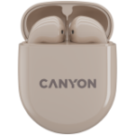CNS-TWS6BE. Canyon TWS-6 True Wireless Stereo Bluetooth Headset with Microphone - Beige