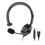 1690793005HU620-01-1.jpg. Astrum HU620 Mono USB Wired Headset with Noise-Cancelling Mic - Black