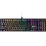 CND-SKB55-US #7. Canyon Cometstrike GK-55 Mechanical Gaming Keyboard - Black