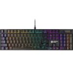 CND-SKB55-US #7. Canyon Cometstrike GK-55 Mechanical Gaming Keyboard - Black
