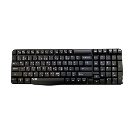 siproduct-756491-594816-8d3c5aeb302dacc387882148229c230dfbc9df64 RAPOO E1050 #2. Rapoo E1050 Wireless Anti-Splash Keyboard - Black