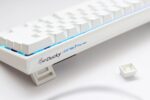 one2-pro-mini-purewhite-logo-2_241l.jpg. Ducky One 2 Pro Mini 60% RGB Mechanical Gaming Keyboard | Cherry MX Brown - White