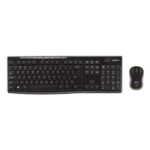920-004509 #3. Logitech MK270 Wireless Keyboard and Mouse Combo - Black