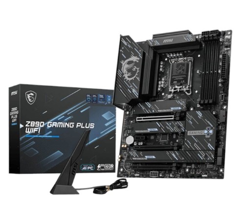 siproduct-767652-593967-5d1566696688f1c78127b6a5030a14db674de980 Z890GAMINGPLUSWIFI #3. MSi Z890 Gaming Plus Wifi Motherboard | LGA 1851 | DDR5 | USB4 | ATX