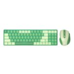 RD-BS-8772GW #3. Redragon BS8772 Wireless Low-Profile Mechanical Keyboard and Mouse Combo - Green/White
