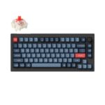 KEYCHRON-V1MAX-75-RED-GATJUP-RGB-WL-KB-wr-01a.jpg. Keychron V1 Max QMK/VIA Wireless Custom Mechanical Keyboard | Red Switches - Black