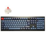 V6M-D1 #2. Keychron V6 Max QMK/VIA Wireless Custom Mechanical Keyboard | Red Switches - Black