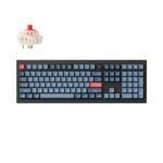 KEYCHRON-V6MAX-FULL-RED-GATJUP-RGB-WL-KB-wr-01.jpg. Keychron V6 Max QMK/VIA Wireless Custom Mechanical Keyboard | Red Switches - Black