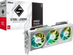 RX9070XTSTEELLEGEND16G #2. ASRock Radeon RX 9070 XT Steel Legend 16GB OC GDDR7 Graphics Card
