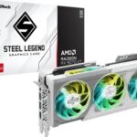 RX9070XTSTEELLEGEND16G #2. ASRock Radeon RX 9070 XT Steel Legend 16GB OC GDDR7 Graphics Card