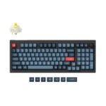 V5M-D4 #2. Keychron V5 Max QMK/VIA Wireless Custom Mechanical Keyboard | Banana Switches - Carbon Black