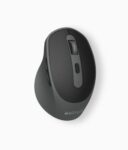 A82541-B #2. Astrum MW410 Dual-Mode Rechargeable Wireless Mouse - Black/Grey