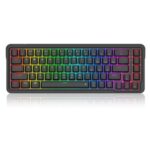 RD-K709-RGB #2. Redragon Nova K709 65% Wired Gasket-Mount RGB Gaming Keyboard - Black