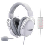 RD-H376WG_REDRAGON-OVER-EAR-AURORA-WH_wr_01.jpg. Redragon Aurora 7.1 Virtual Surround Sound Gaming Headset - White