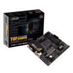 TUFGAMINGA520M-PLUSWIFI_wr_01.jpg. Asus TUF Gaming A520M-Plus WiFi Motherboard | AMD AM4 | DDR4 | M.2 | WiFi 5 | mATX