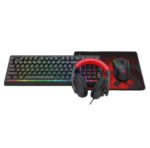 RD-S148 #2. Redragon 4-in-1 RGB Gaming Combo | Shiva Keyboard, Trident Mouse, Ares RGB Headset and Pisces Mousepad