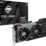 RX9070XTSTEELLEGENDDARK16 #2. ASRock Radeon RX 9070 XT Steel Legend Dark 16GB OC GDDR7 Graphics Card